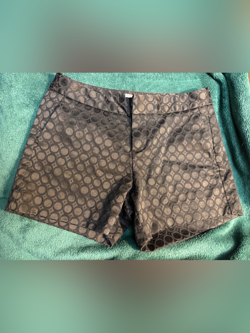 Banana Republic Black Circle-Pattern Women's Shorts